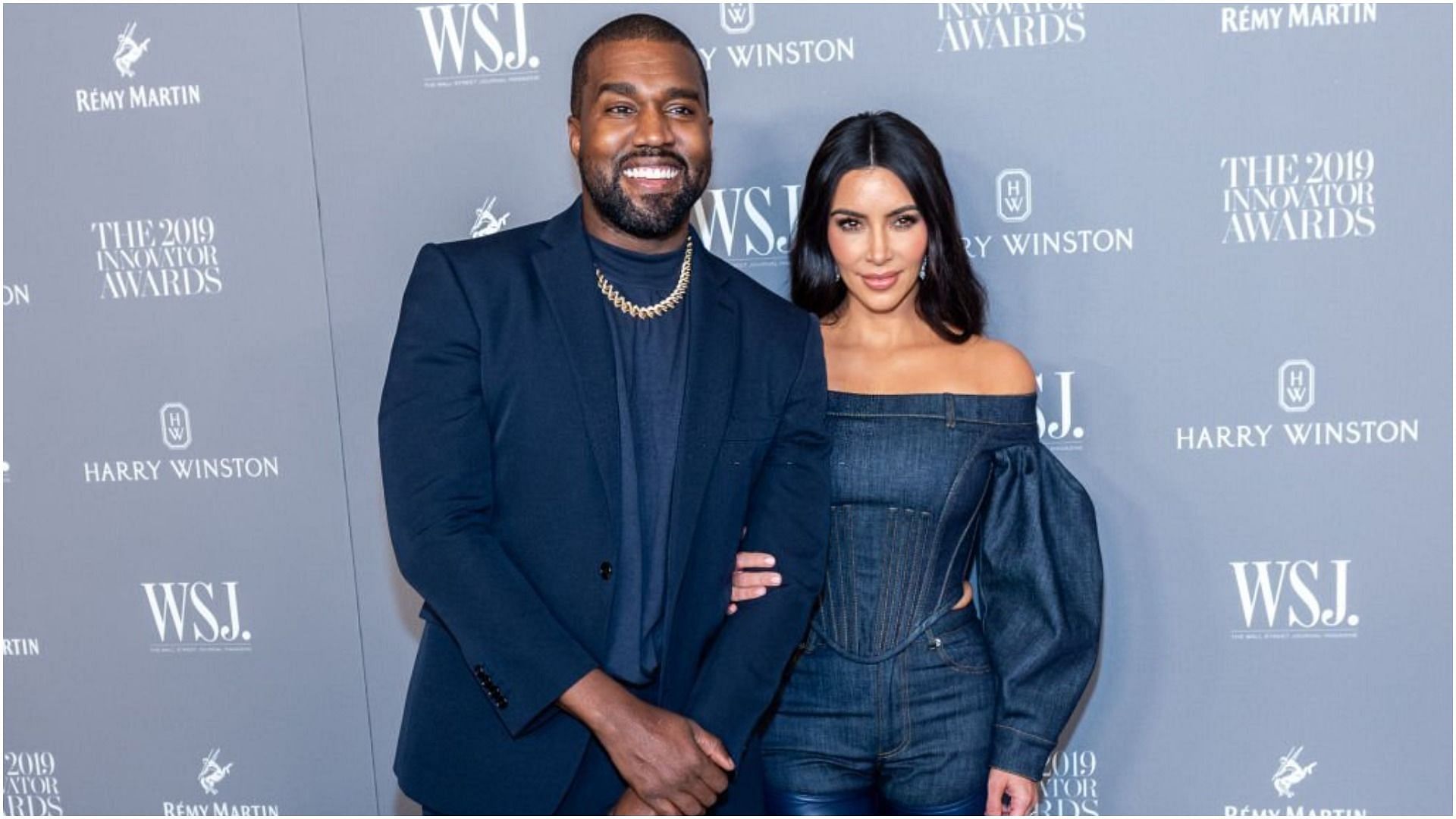 Kim Kardashian filed for divorce from Kanye West in 2021 (Image via Mark Sagliocco/Getty Images)