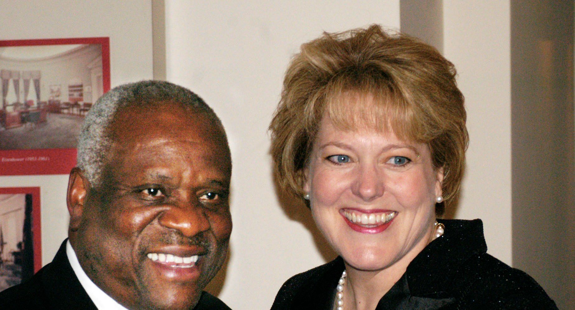 Ginni Thomas married Supreme Court Associate Justice Clarence Thomas in 1987 (Image via Gerald Martineau/Getty Images)