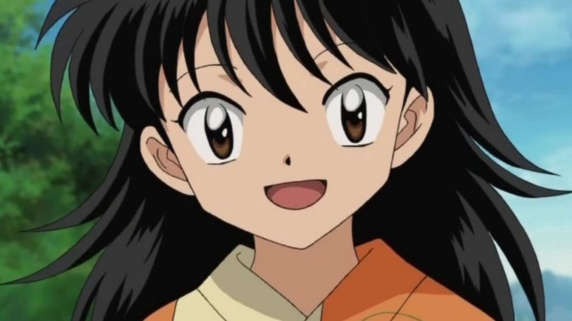 Rin from Inuyasha (Image via Inuyasha anime)