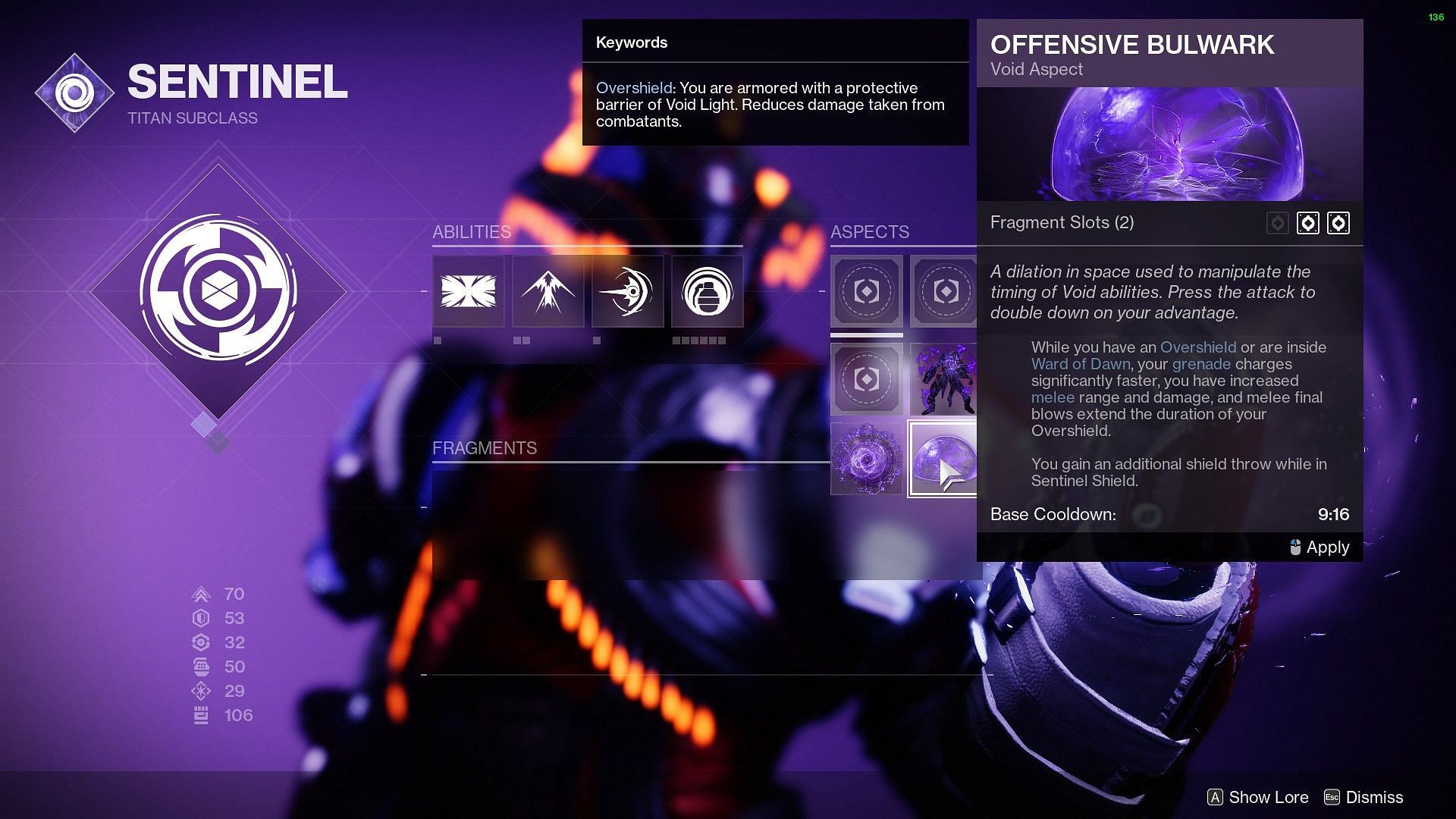 Offensive Bulwark (Hình ảnh qua Destiny 2)