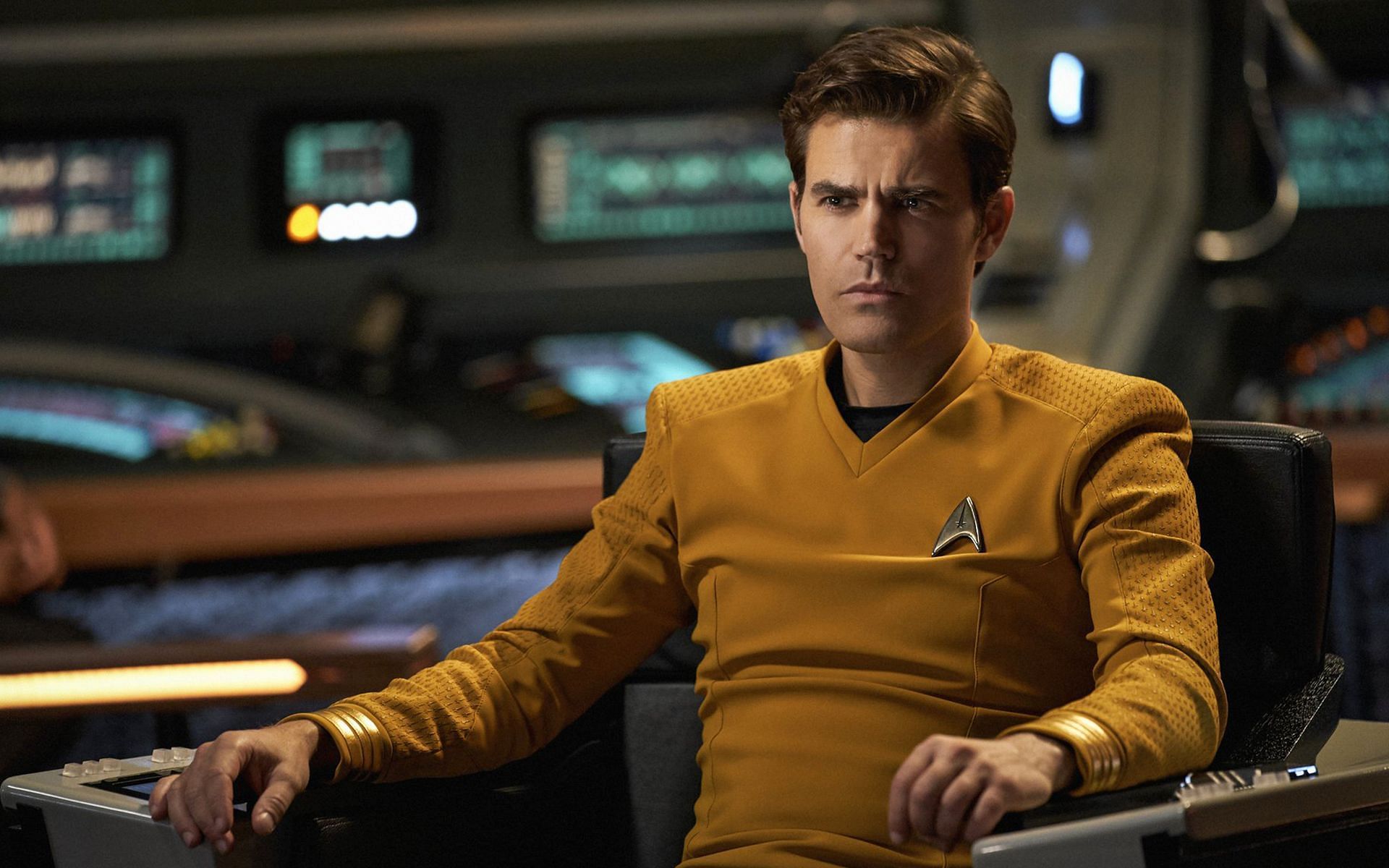 Paul Wesley will play Captain Kirk in the Star Trek series. (Image via @StarTrekOnPPlus/Twitter)