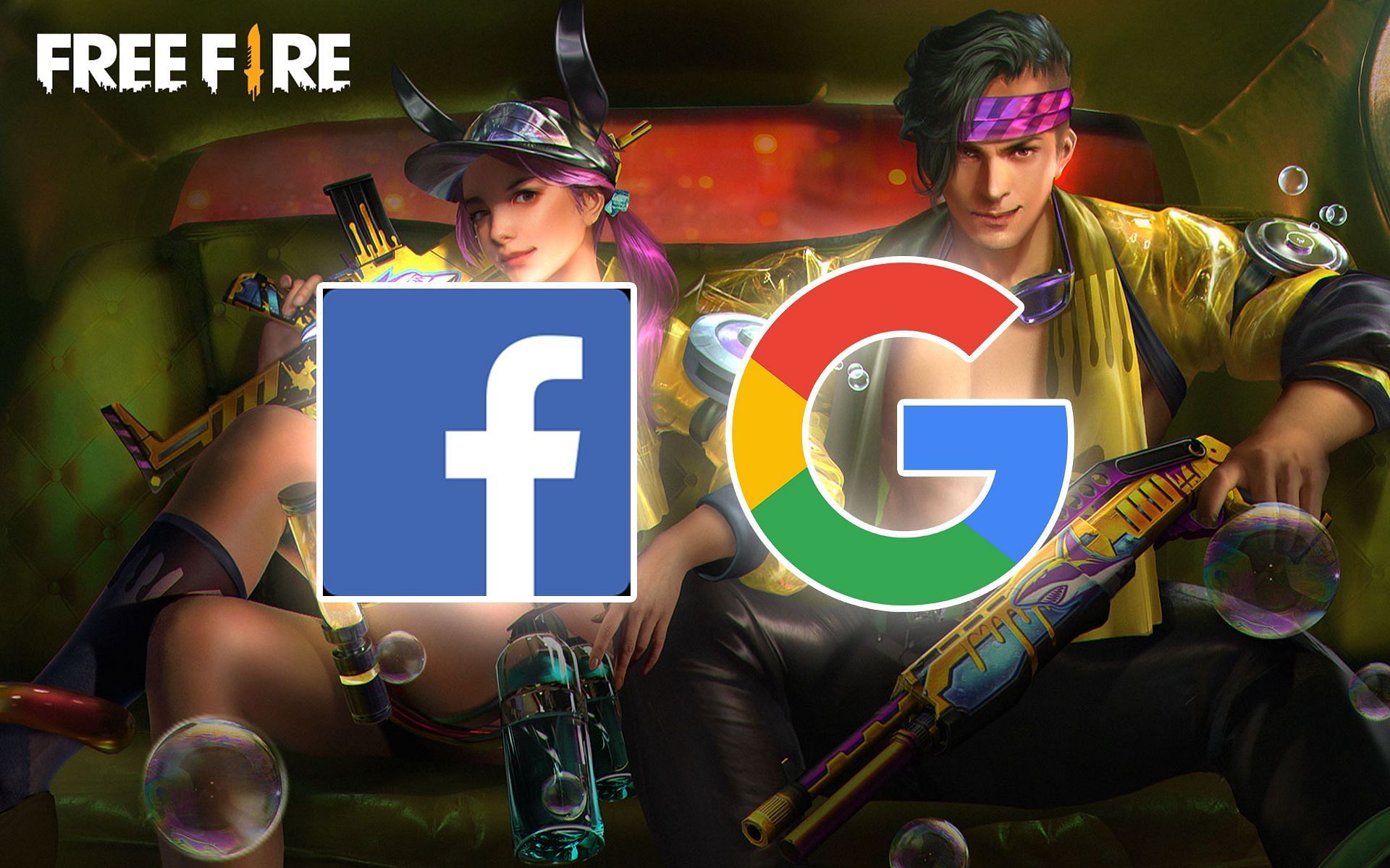 Players have to log in via Google or Facebook, the method they use to log into the game (Image via Sportskeeda)