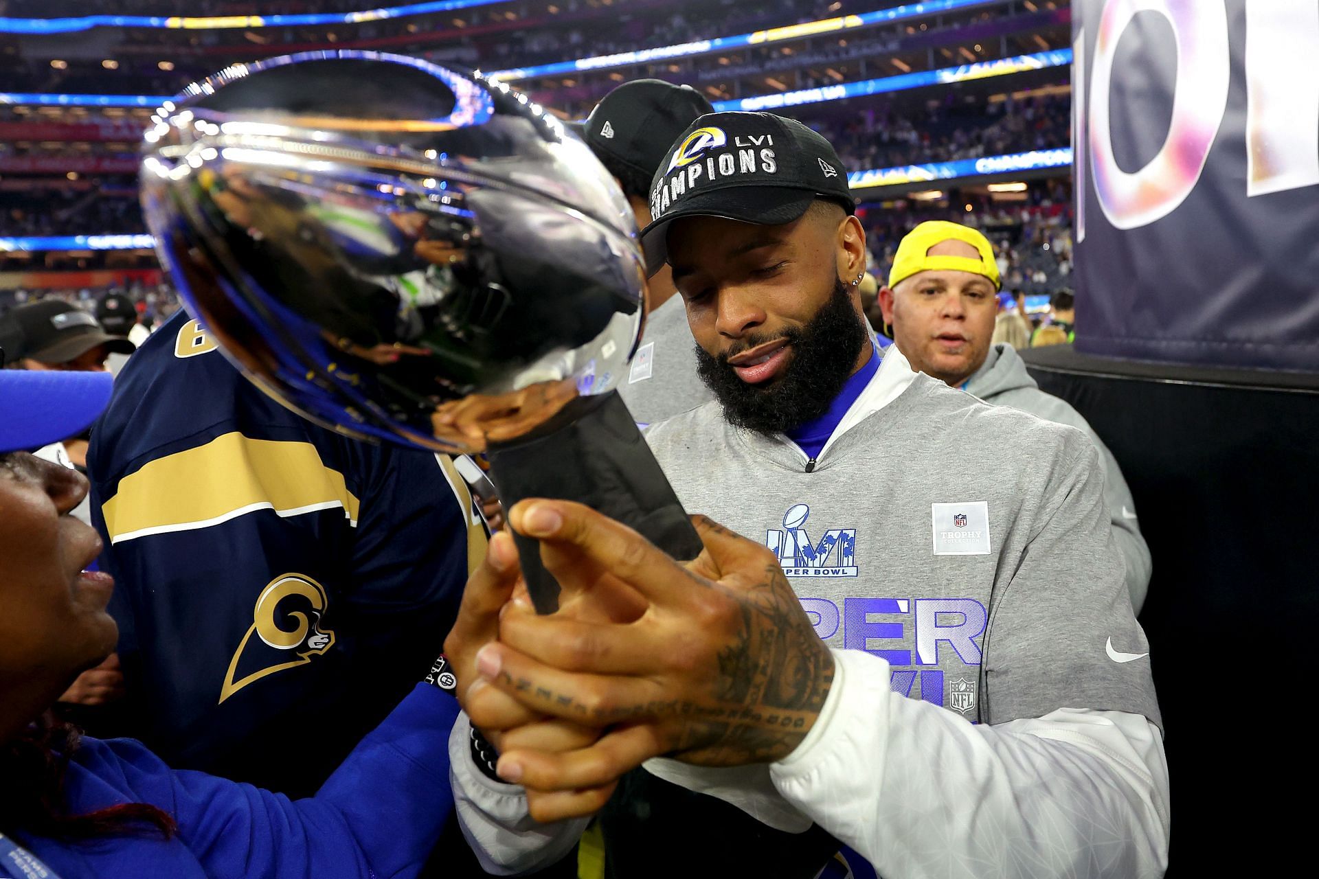 GM Les Snead says Los Angeles Rams 'definitely' want Odell Beckham