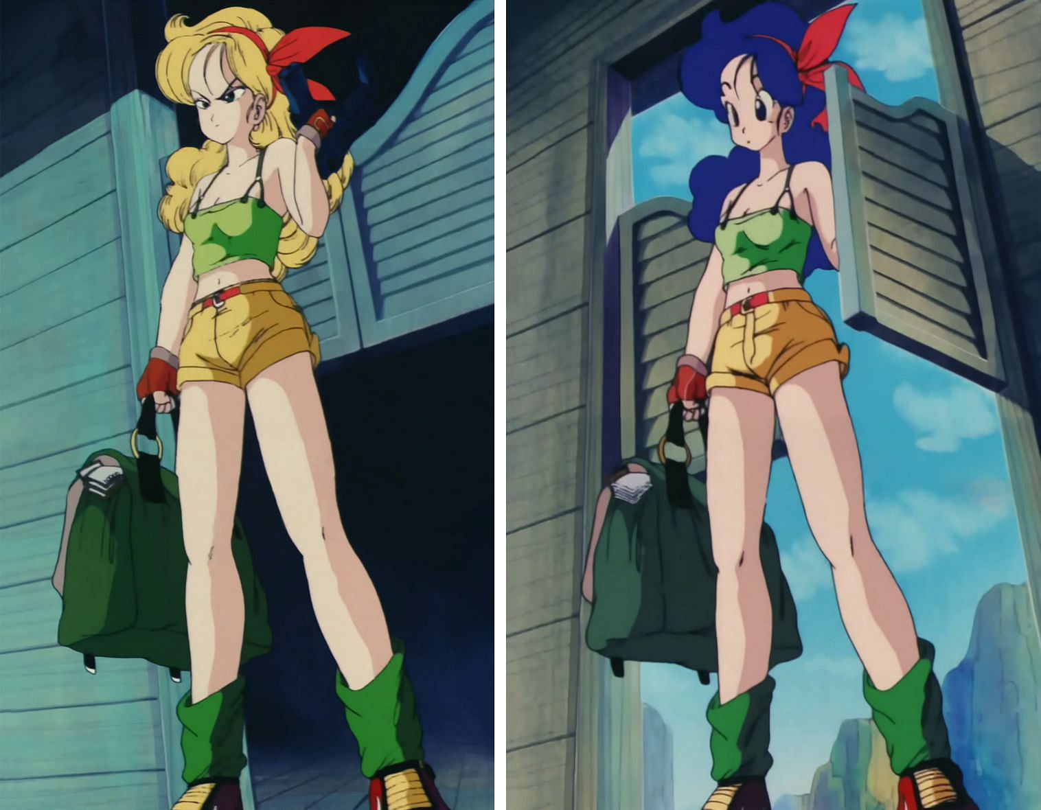 Launch as she appears in the &#039;Dragon Ball&#039; anime (Image via Toei Animation)