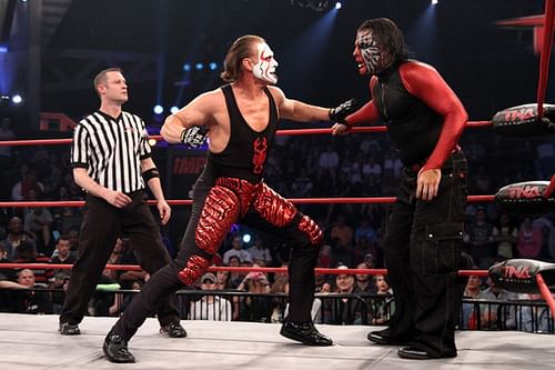 Jeff Hardy and Sting had a controversial match in TNA.