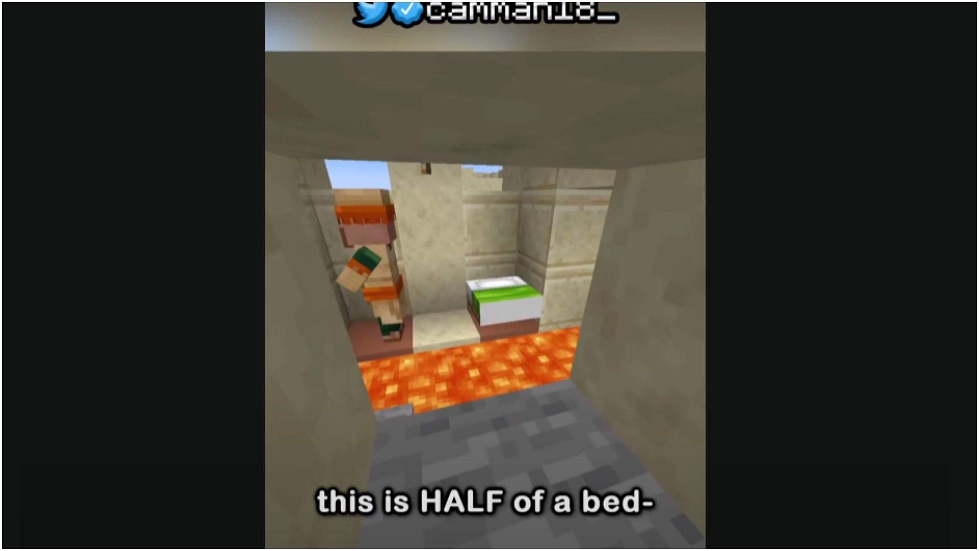 The half bed block (Image via YouTube/camman18)