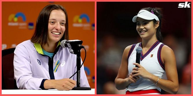 Iga Swiatek pips Emma Raducanu to lead the WTA tour in Instagram Engagement Rate