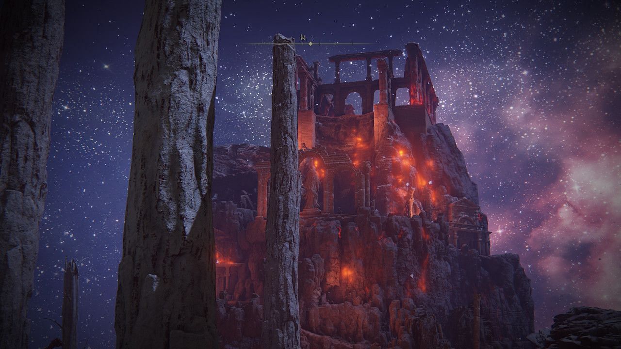 A look at Mohgwyn Palace (Image via FromSoftware Inc.)
