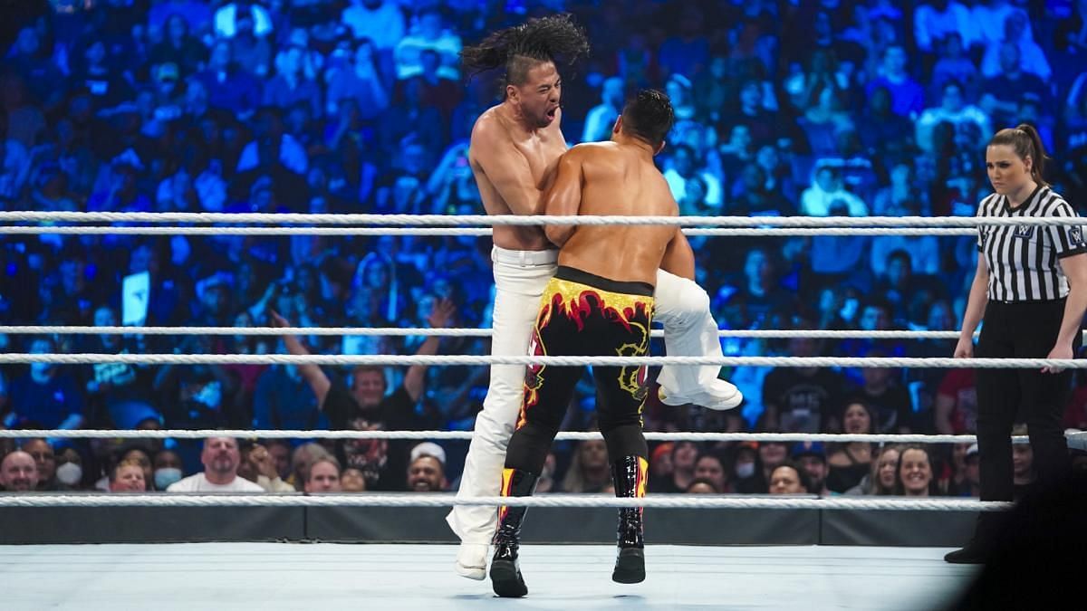 Shinsuke Nakamura will look to pick up a big win on SmackDown tonight