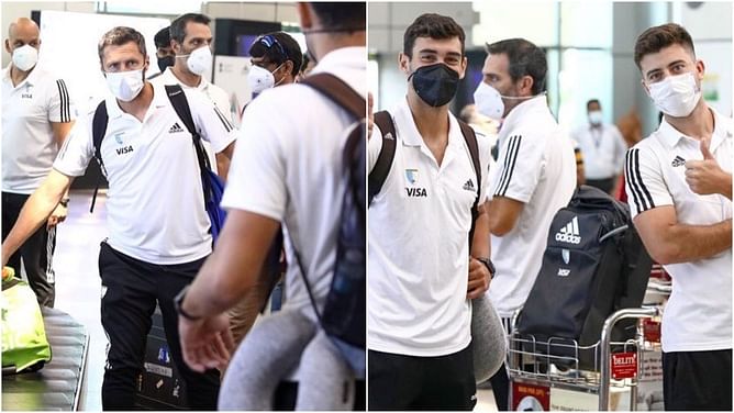 FIH Pro League: Argentina men's hockey team arrives in Bhubaneswar ahead of matches against India