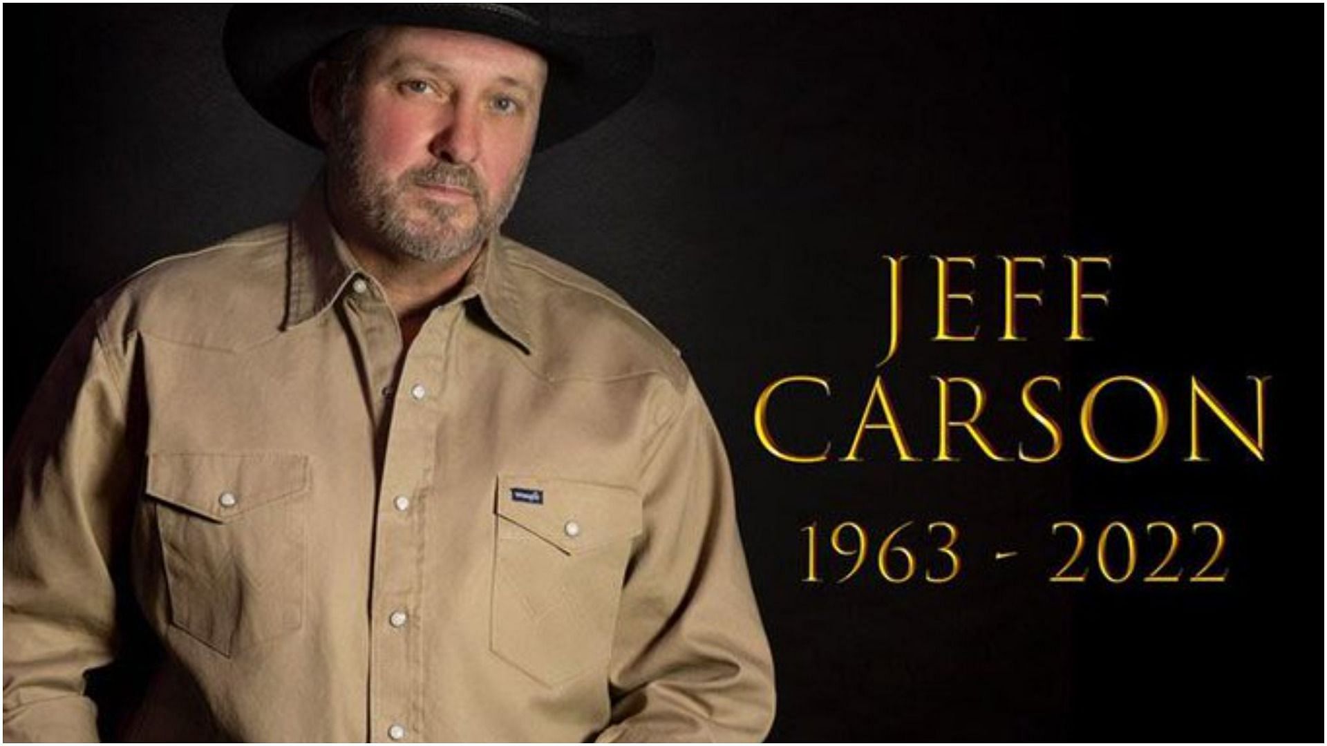 Jeff Carson recently died at the age of 58 (Image via aManda4aNderson/Twitter)