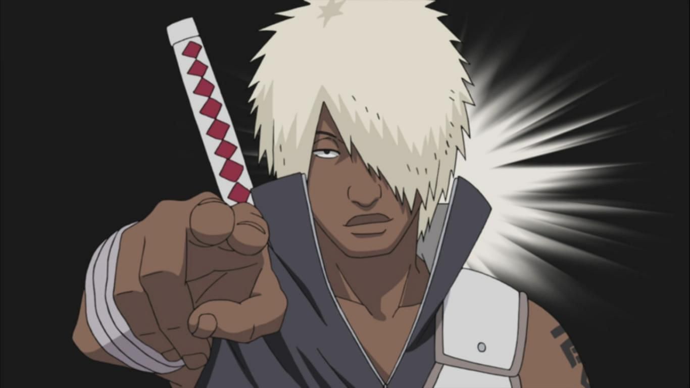Darui, as seen in the anime Naruto (Image via Studio Pierrot)