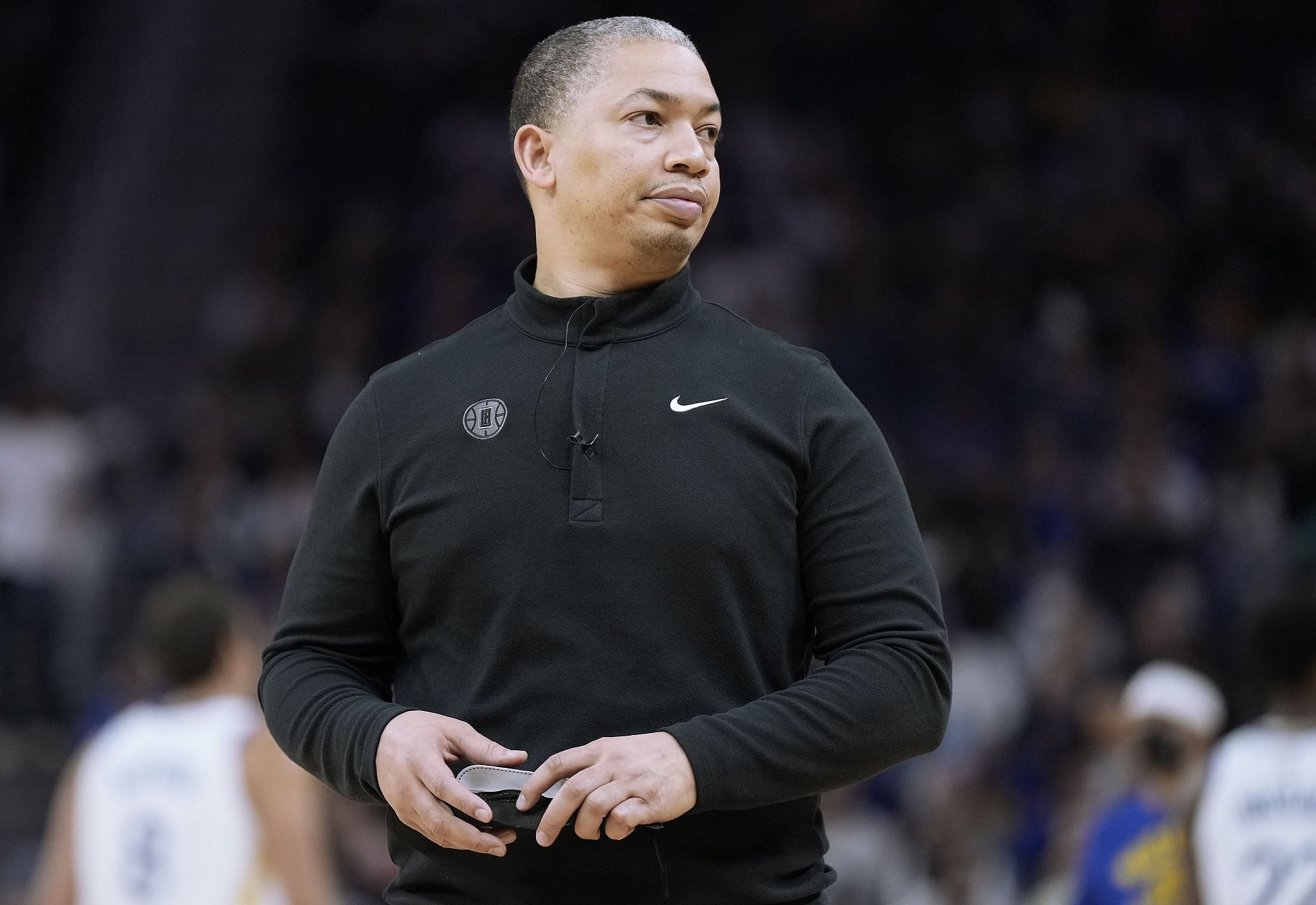 LA Clippers coach Tyronn Lue has his team in the running for the play-in tournament.