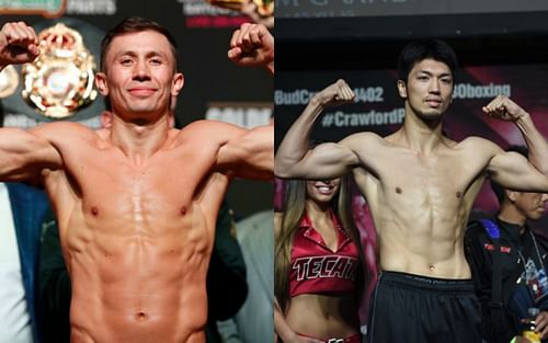 Gennady Golovkin (left) and Ryoto Murata (right)