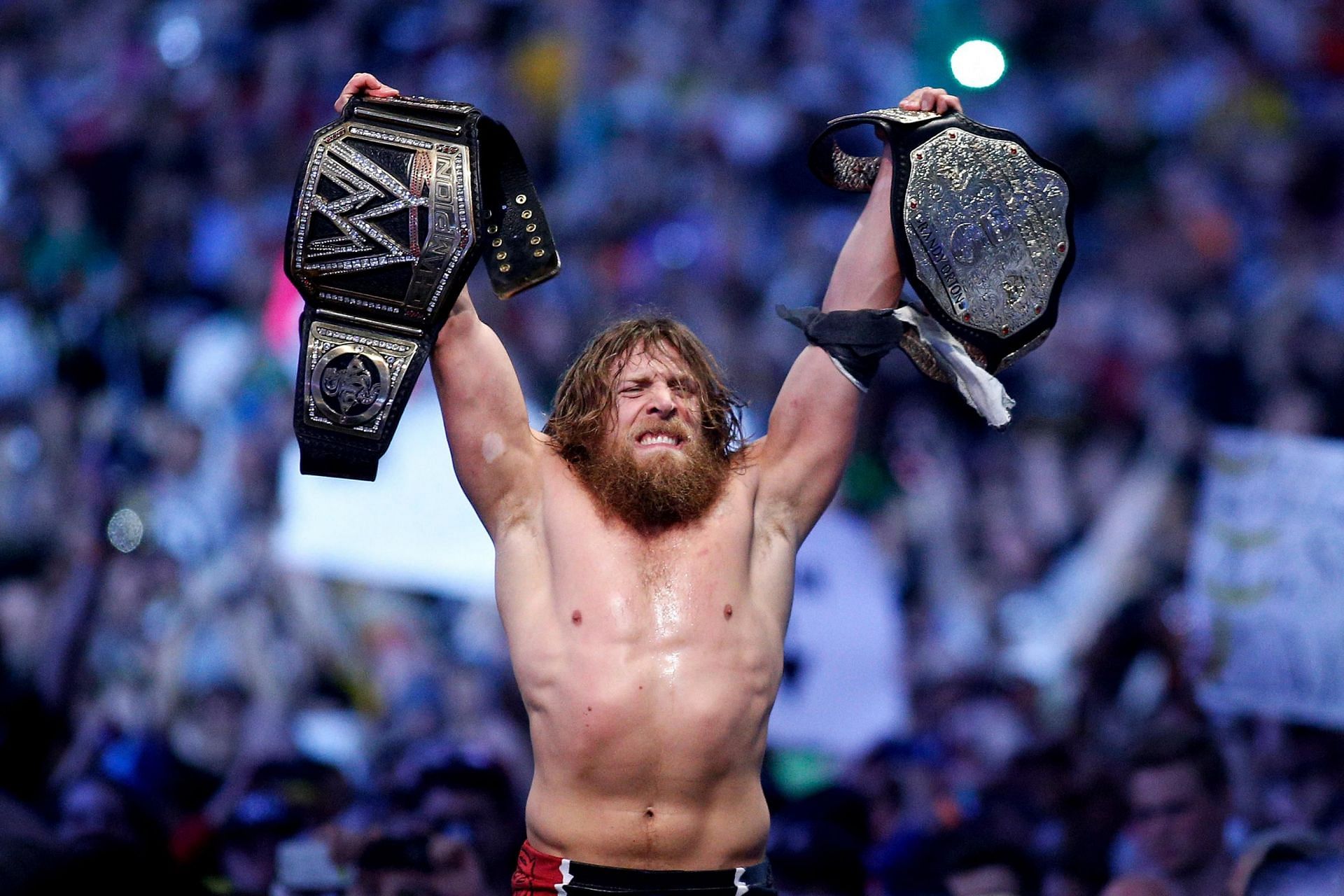Danielson after in the main event of WrestleMania 30.