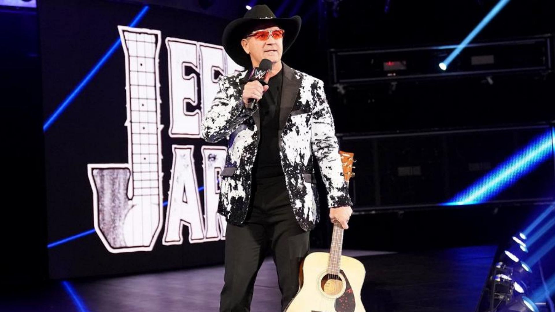 Jeff Jarrett joined the WWE Hall of Fame in 2018