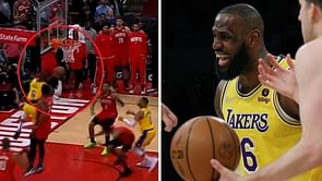 "I wasn't in a position to feel like I could have a great look" - LeBron James dissects his decision to give up a potential game-winning layup in loss to the Houston Rockets