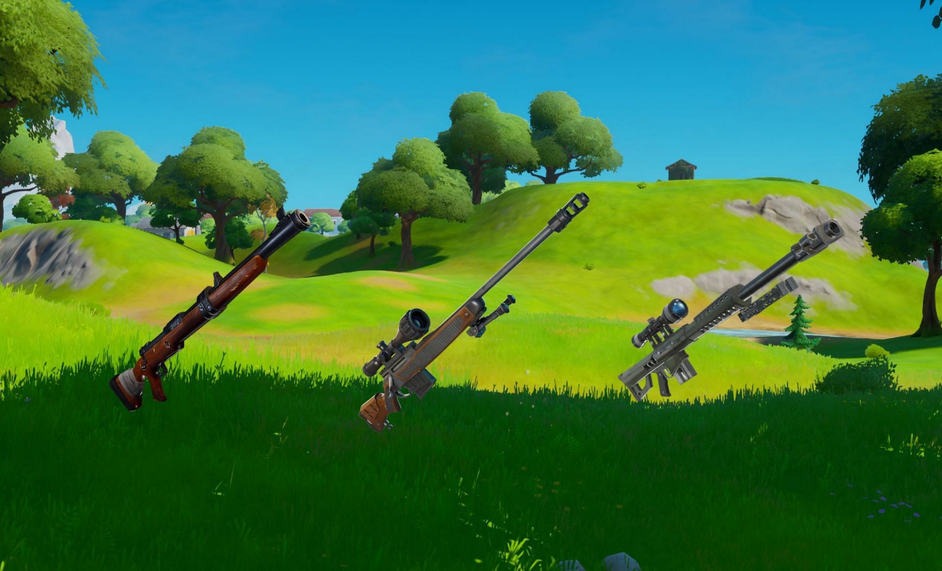 Sniper rifles (Image via Minecraft Wiki)