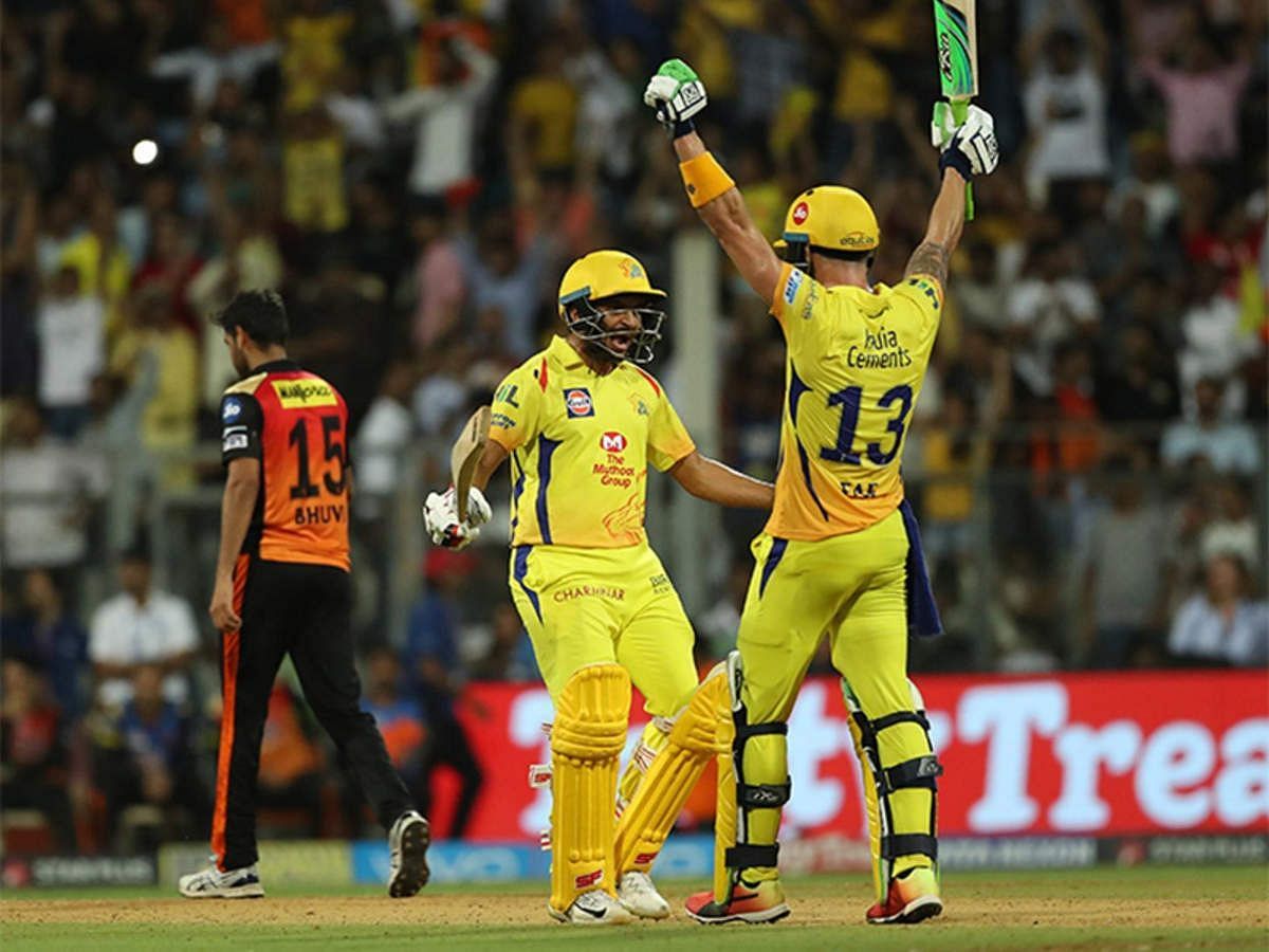 Faf du Plessis&#039; one-man effort helped CSK beat the Sunrisers Hyderabad by two wickets