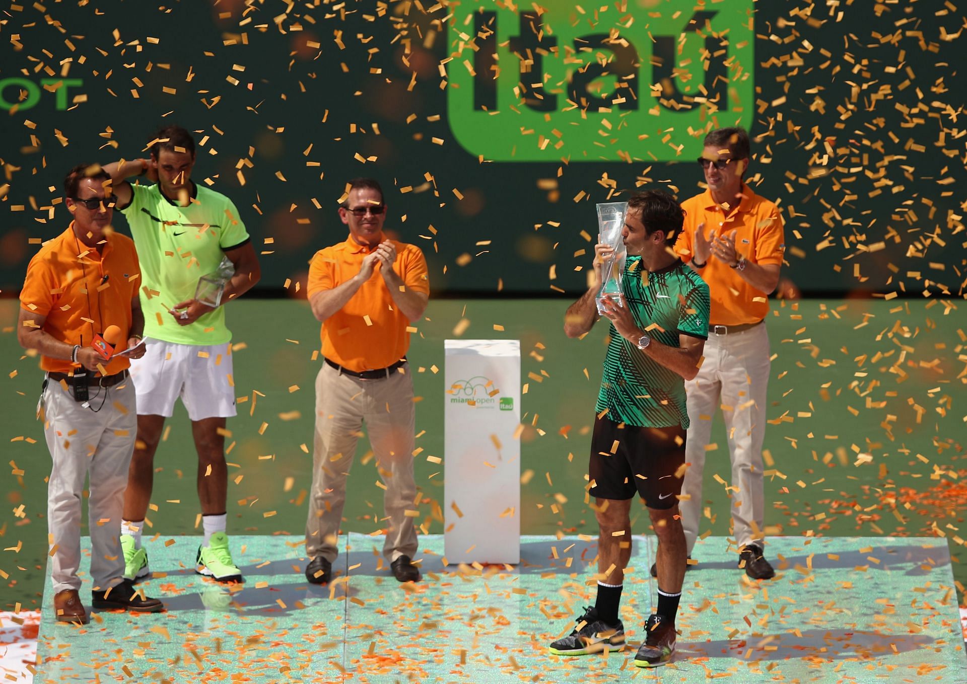 Rafael Nadal, after losing the 2017 Miami Open final to Roger Federer