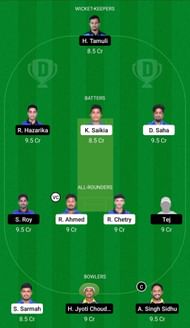 Dream11 Team for BDMTCC vs City Cricket Club - Assam Premier Club T20 Championship 2022 Final.