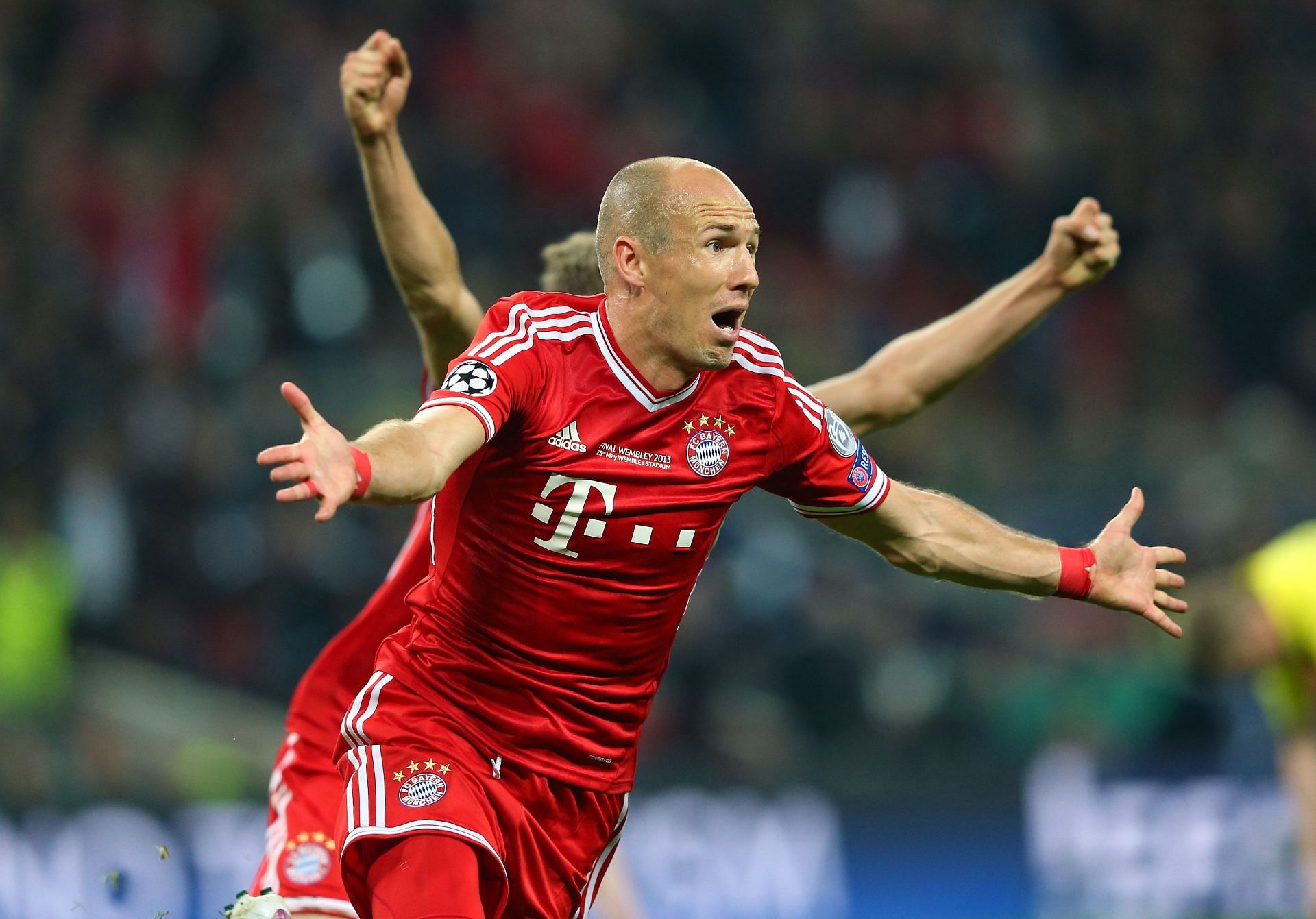Robben bagged 144 goals and 101 assists for the Bavarians across 10 years