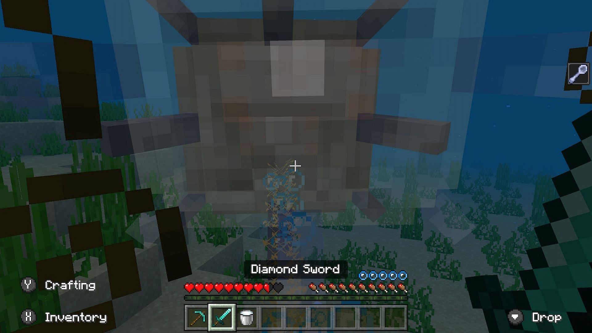 The elder guardian can be a formidable foe (Image via Minecraft)