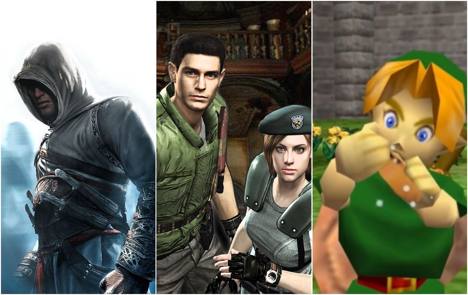 These are some of the biggest names in gaming (Images via Ubisoft/Capcom/Nintendo)