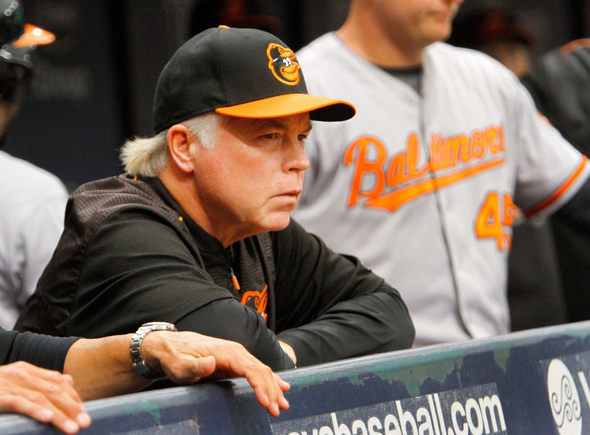 Showalter while managing the Baltimore Orioles