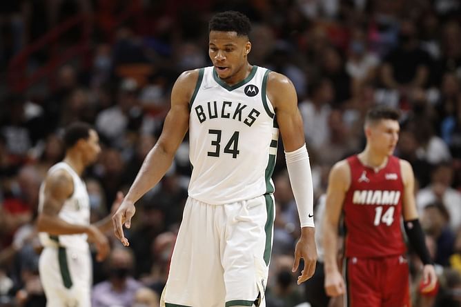 "Is this your first game here in Milwaukee?" - Giannis Antetokounmpo takes a light-hearted jibe at reporter who suggests he made his best pass of the year against Miami Heat