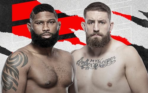 Curtis Blaydes (left) & Chris Daukaus (right) [Image Credits- @UFCEurope on Twitter]