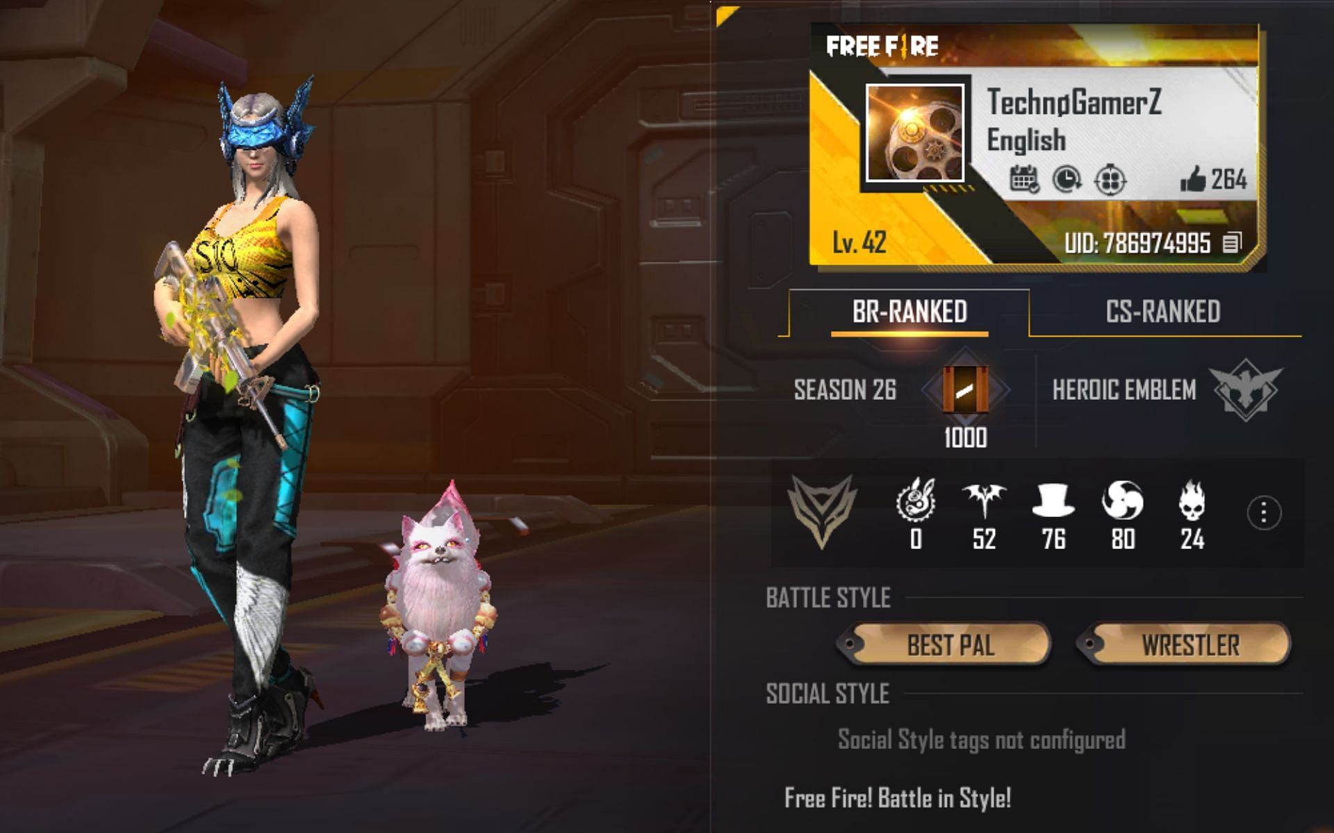 Techno Gamerz has made some videos on Free Fire (Image via Garena)