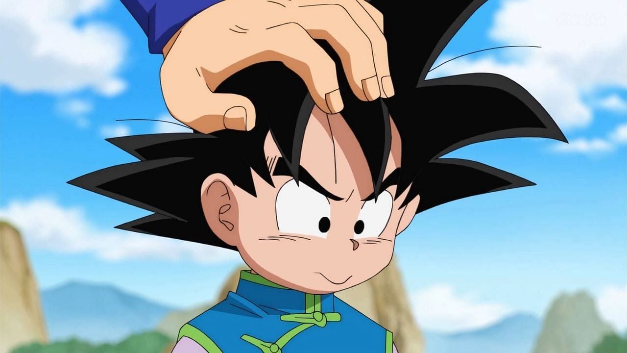 Goten as seen in the Super anime (Image via Toei Animation)