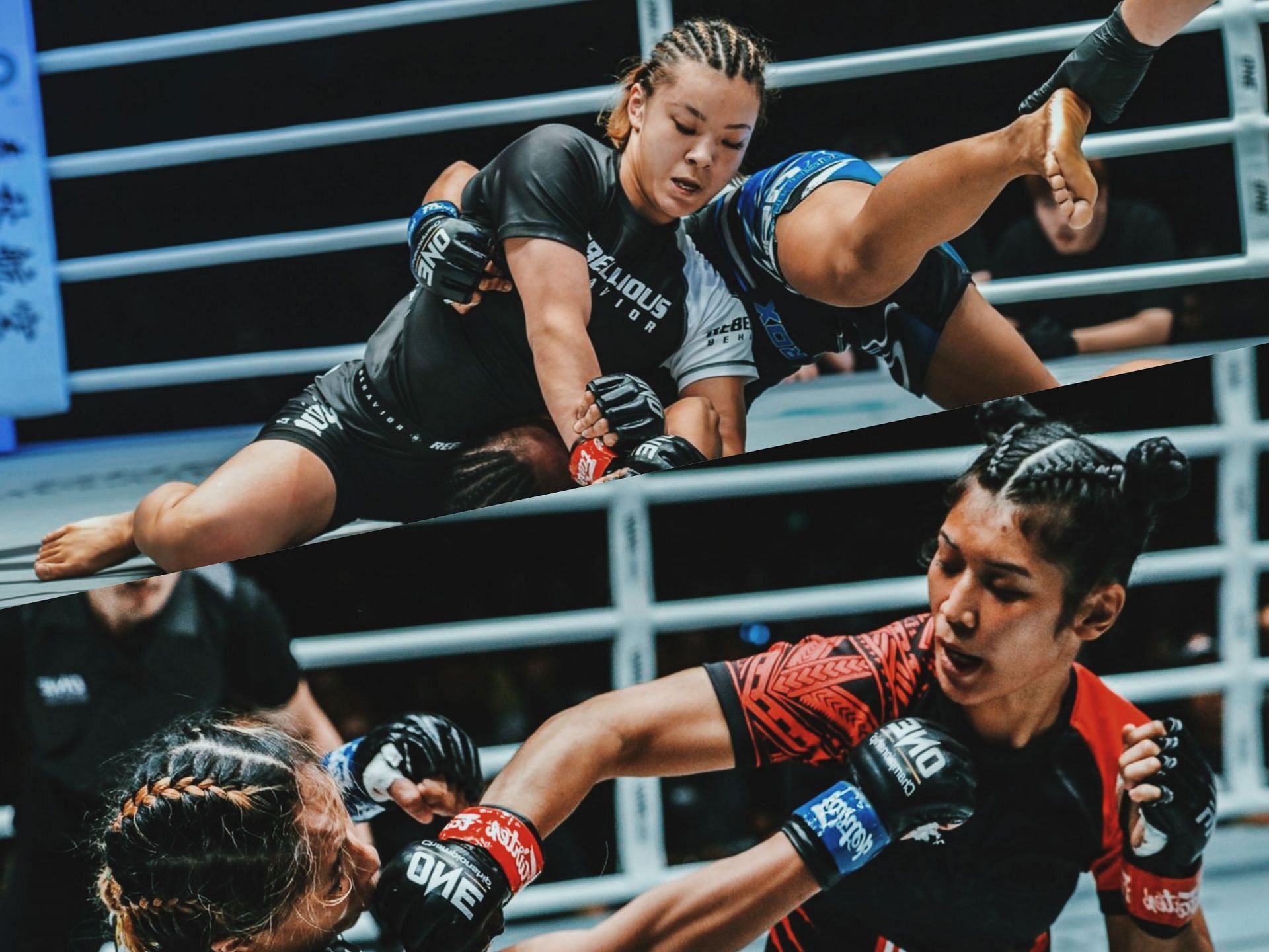 Itsuki Hirata (top) and Jihin Radzuan (bottom). [Photo: ONE Championship]