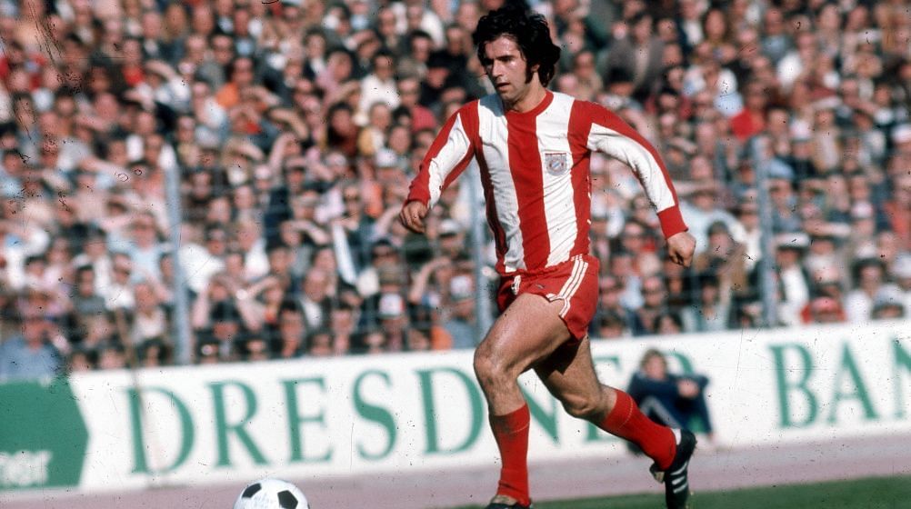 Gerd Muller captured during his playing days