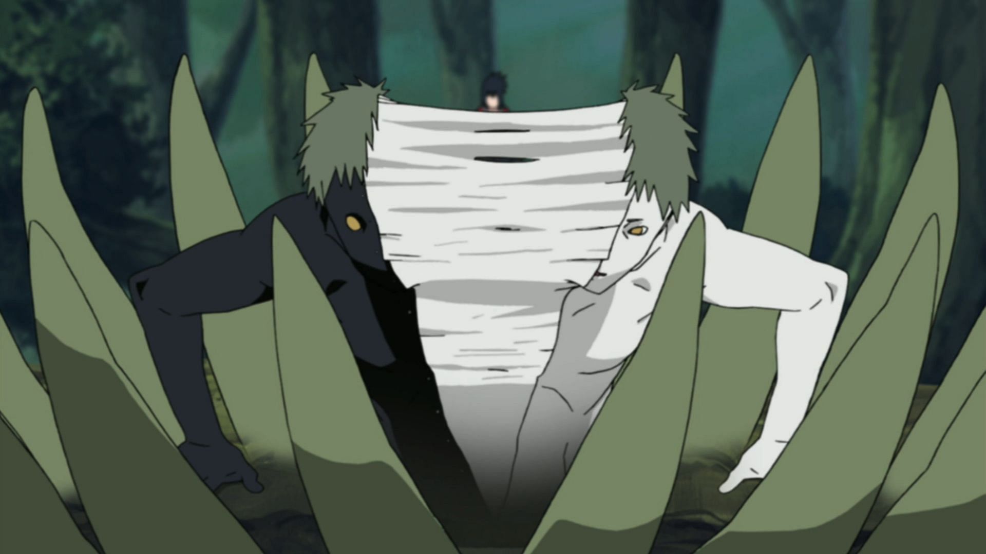 Zetsu, as seen in the anime Naruto (Image via Studio Pierrot)