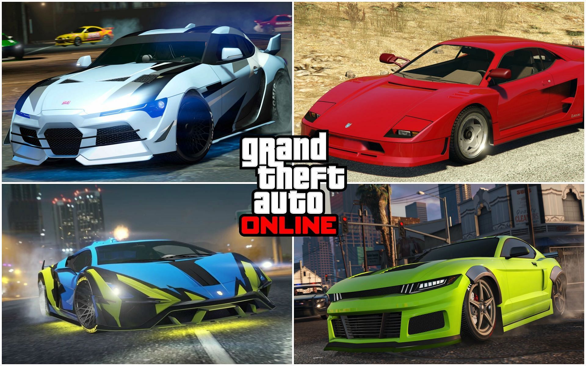 Some of the most attractive vehicles in GTA Online&#039;s latest edition (Images via Rockstar Games)