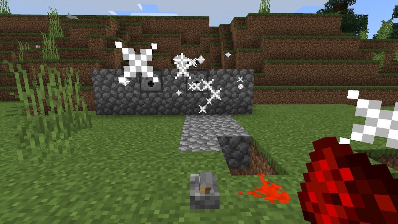 Once players have the basics down, they can add more advanced designs to incorporate their dispensers (Image via Minecraft)