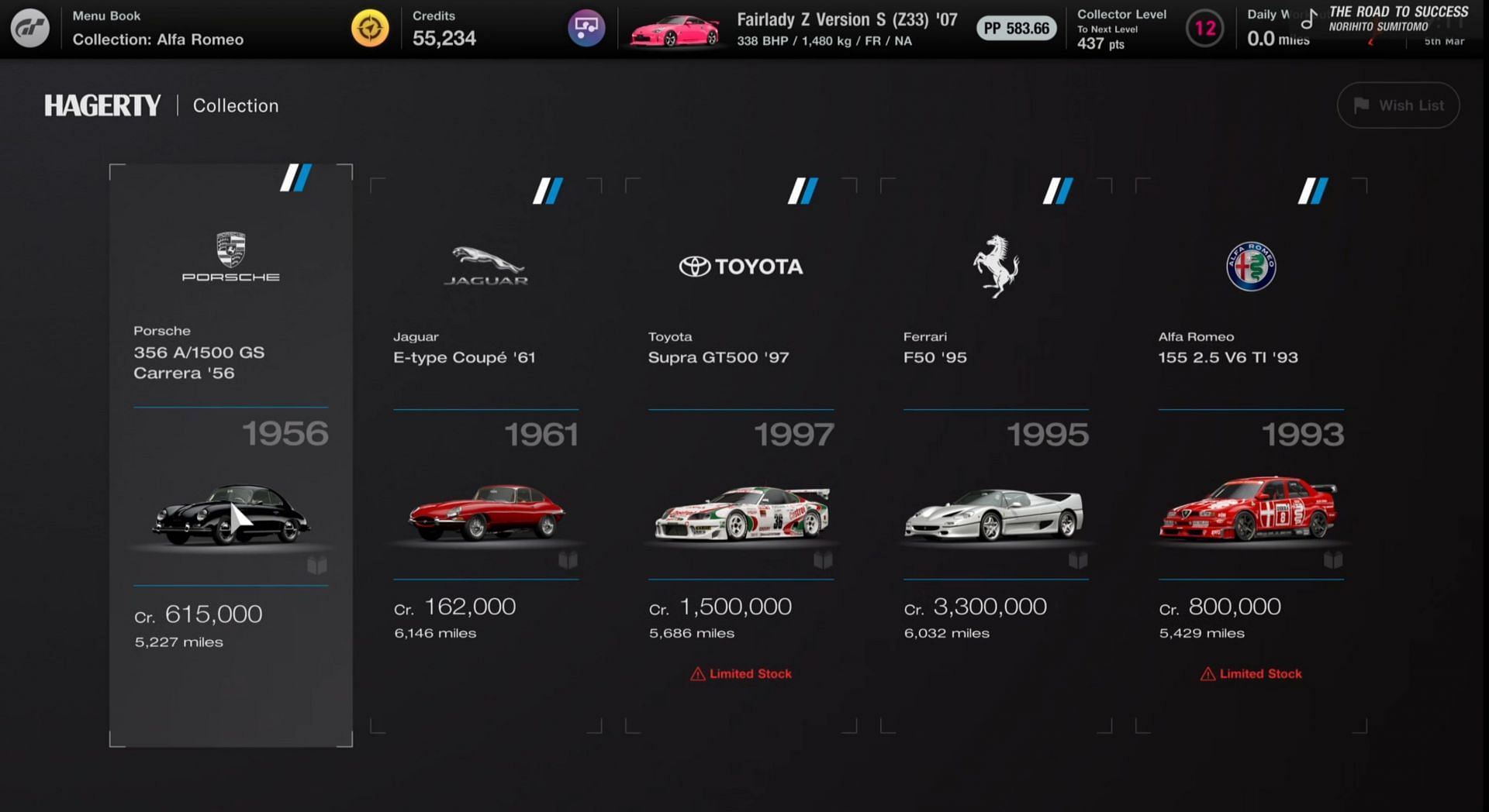 These cars are all costly, but all are legendary, worthwhile vehicles (Image via Sony)