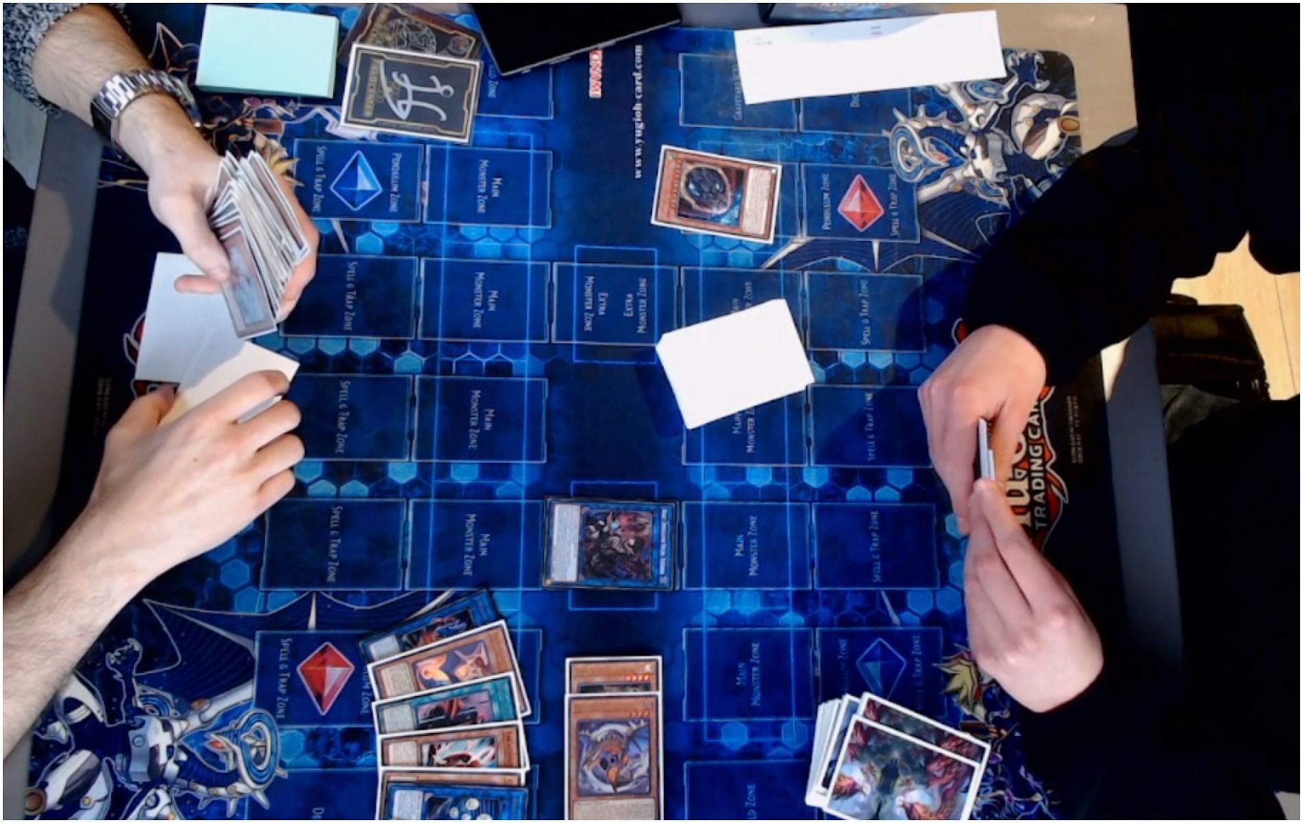 Cadianni, a Yu-Gi-Oh! player, got caught cheating live on Twitch (Image via LudusChampionshipSeries/Twitch)