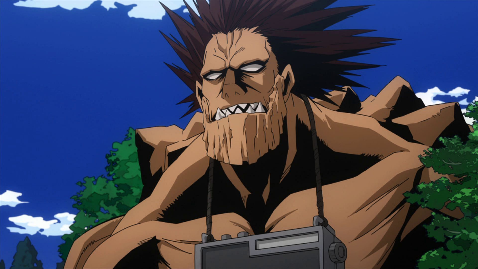 The villain Gigantomachia as he appears in the anime (Image via Studio Bones)