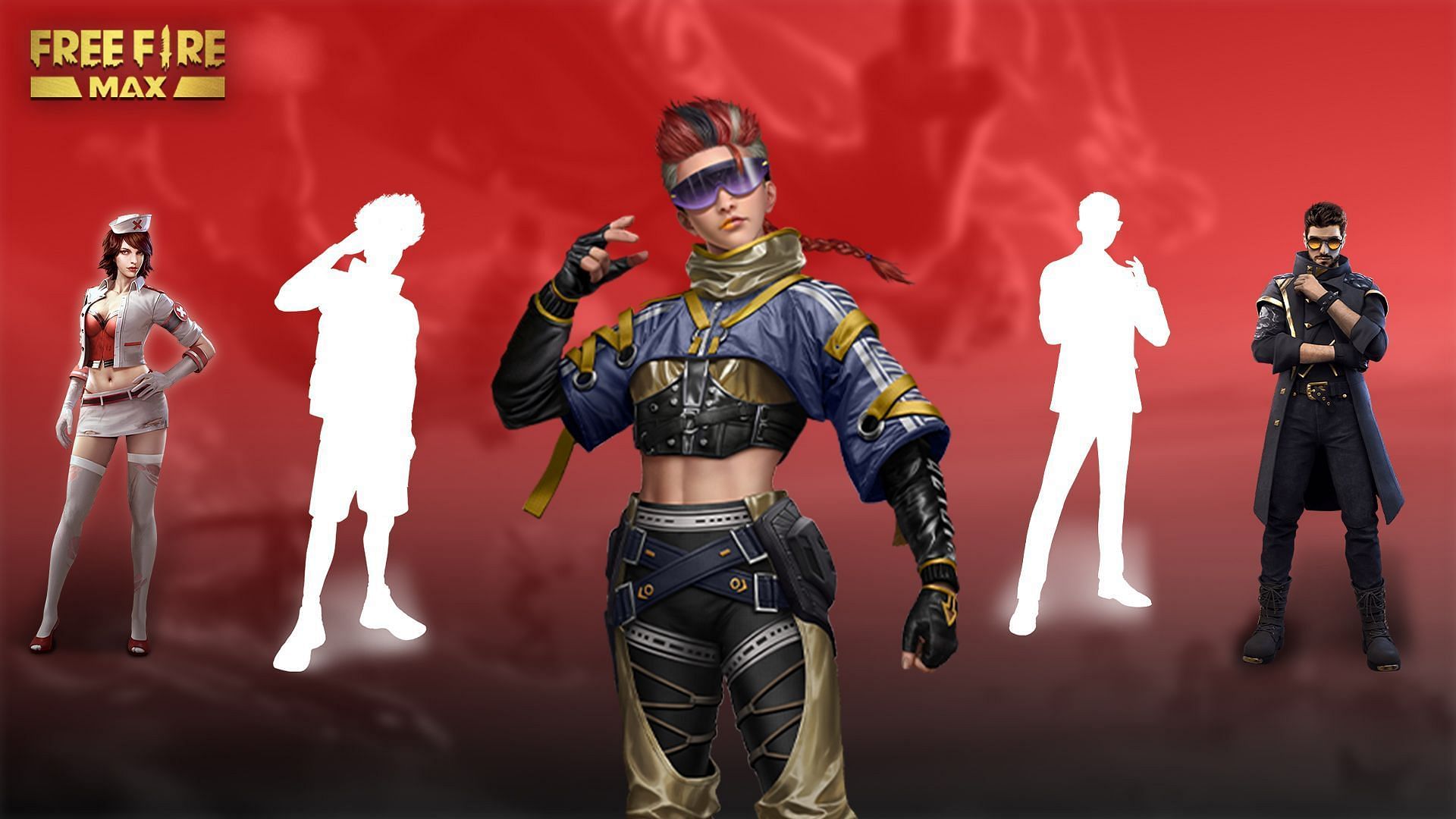These Free Fire MAX characters will allow users to recover HP (Image via Sportskeeda)