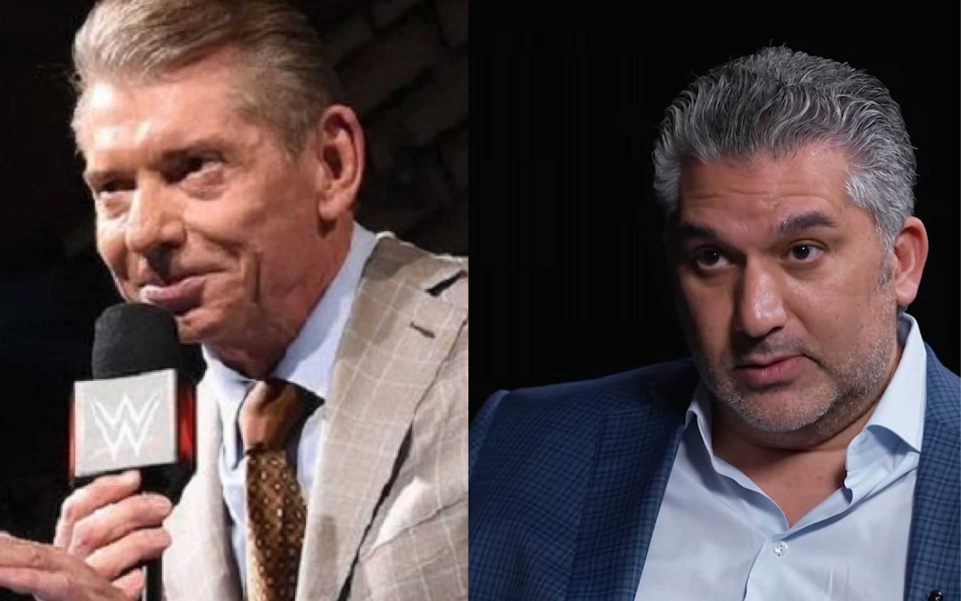 Vince McMahon (L) Nick Khan (R)