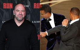 "FINALLY!!!!! there's an #Oscars show worth watching" - Dana White reacts to Will Smith slapping Chris Rock at Oscars 2022