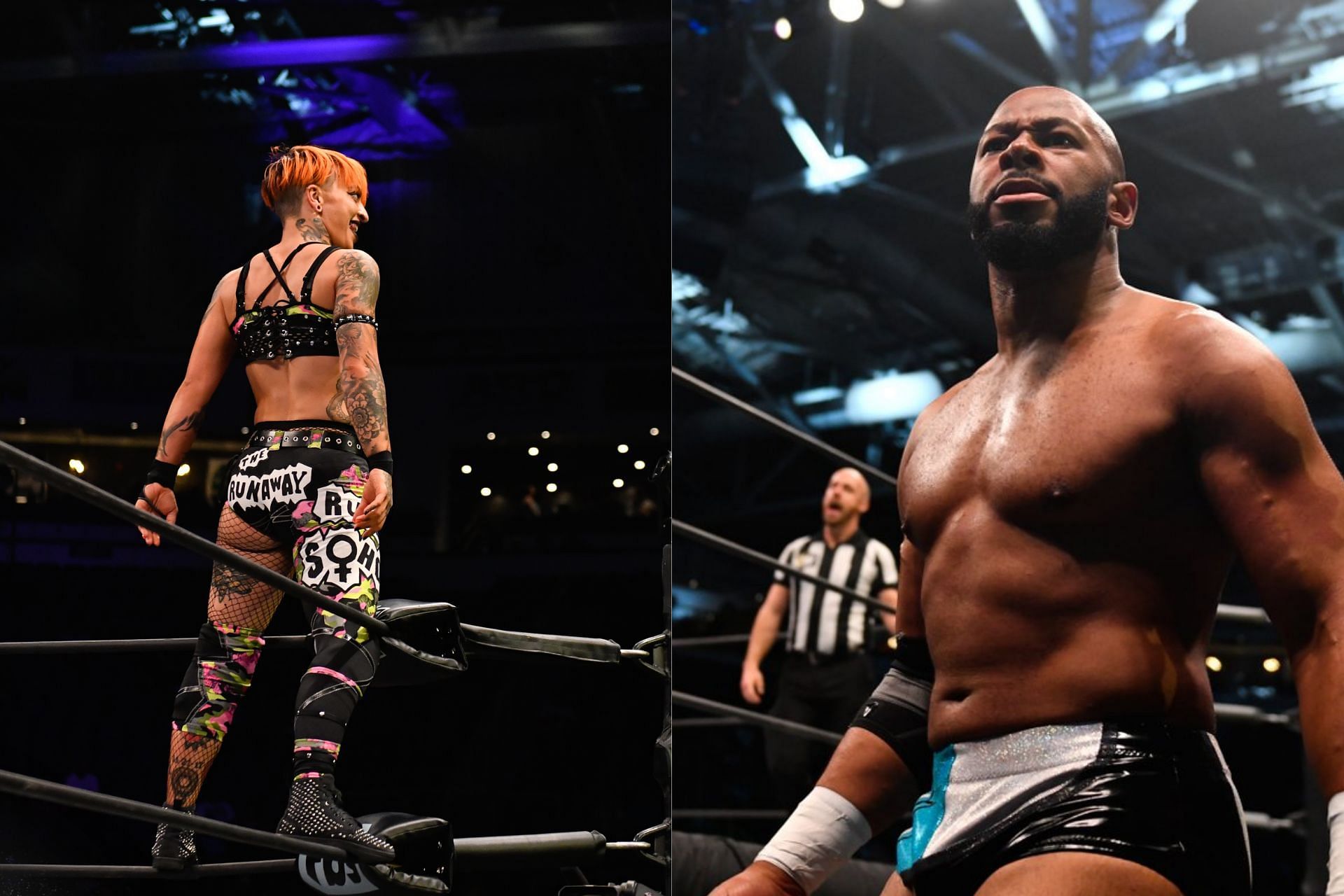 Ruby Soho and Jay Lethal were in action