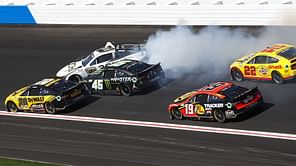 "I really didn't have any signal" - Tyler Reddick on his tires giving out leading to the pile-up at NASCAR Folds of Honor QuikTrip 500