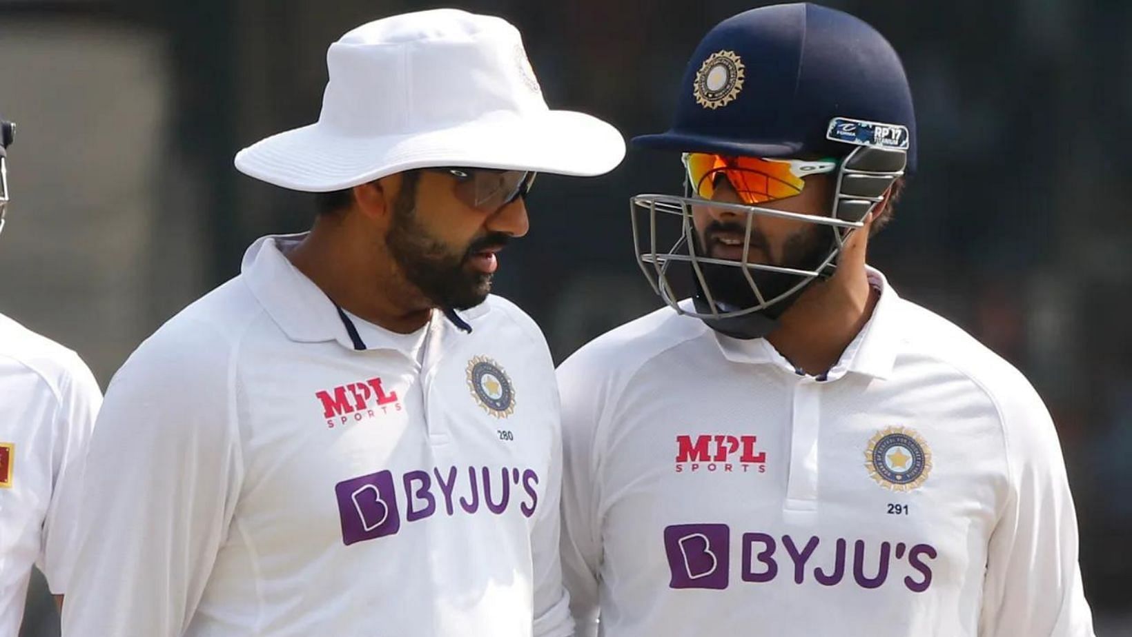 Rohit Sharma (L) and Rishabh Pant. (PC: BCCI)