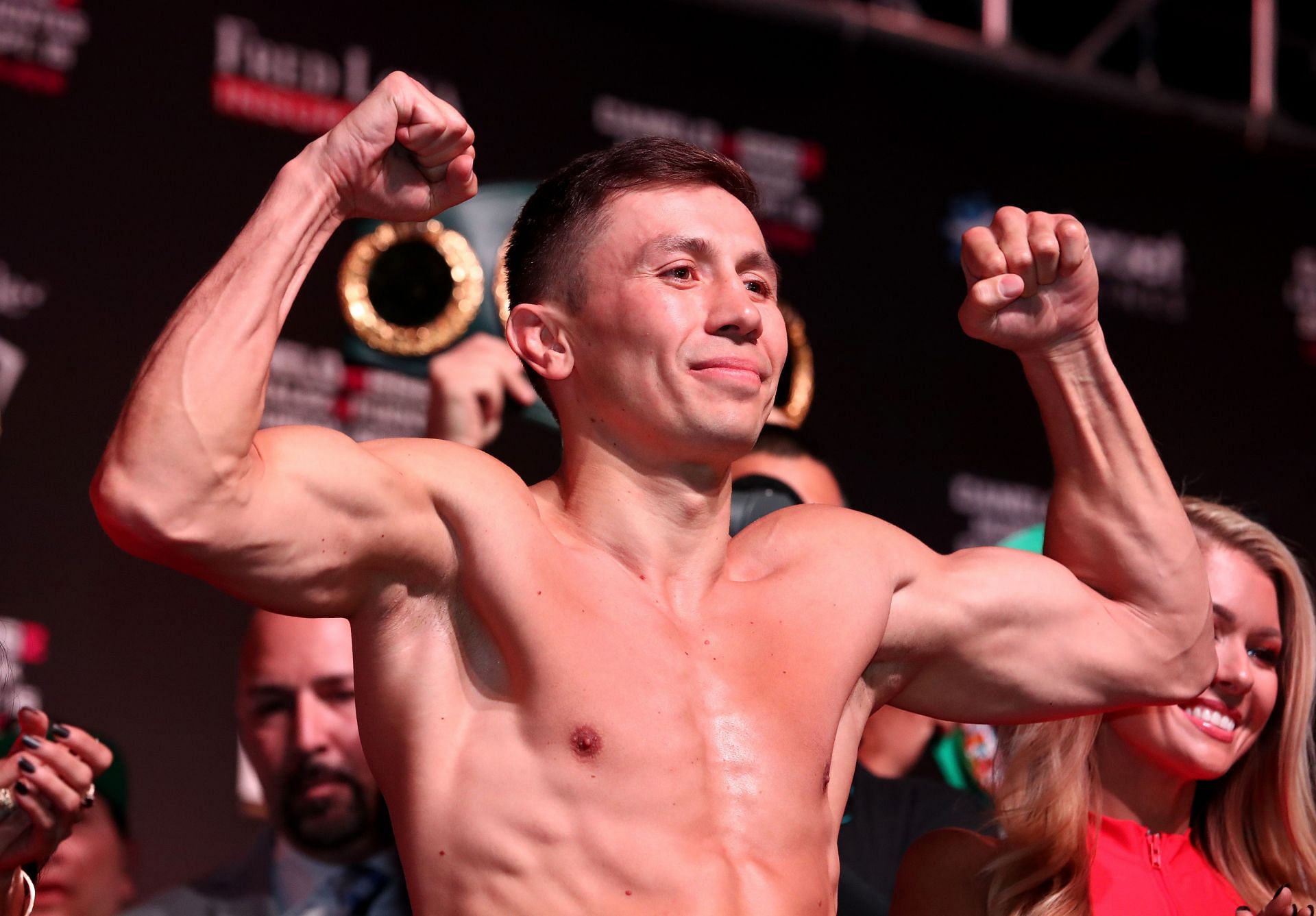 Gennady Golovkin v Canelo Alvarez: Weigh-in