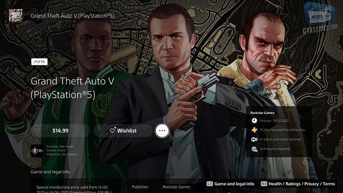 download gta online ps5