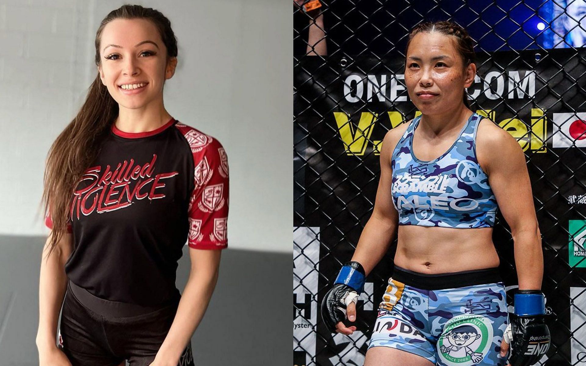 Danielle Kelly (Left) will make her debut against Mei Yamaguchi (Right) at ONE X. | [Photos: ONE Championship]